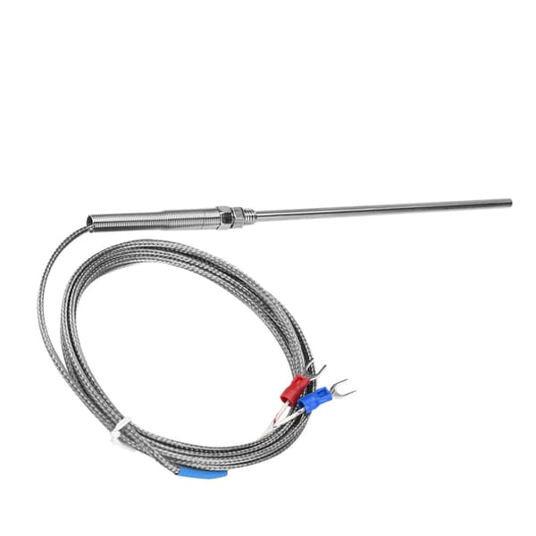M8 Gänga Typ K Termoelement 150mm Sond Temperatursensor Kabel 0-400℃ (2 m)