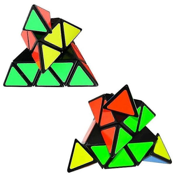 Pyraminx Triangel Magisk Kub Pussel - Banbrytande Tänkande