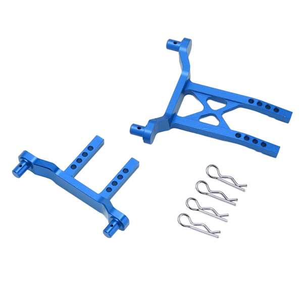 RC Metal Etu Taka Kori Kiinnikkeet Kuoritolppa Traxxas LaTrax Teton 1/18 RC Auton päivitysosat Sininen