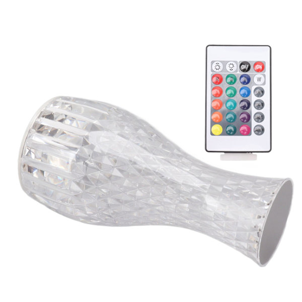 Krystal Diamantlampe Kronblad Rose Lys og Skygge Diamant Touch Lamper RGB16 Farve Til Soveværelse Stue