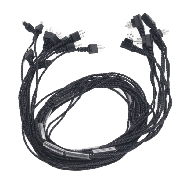 5 stk Lydhjelp Adapter Kabel Mottaker Kabel Høreapparat tilbehør for 3 Pin Core Sound Aid