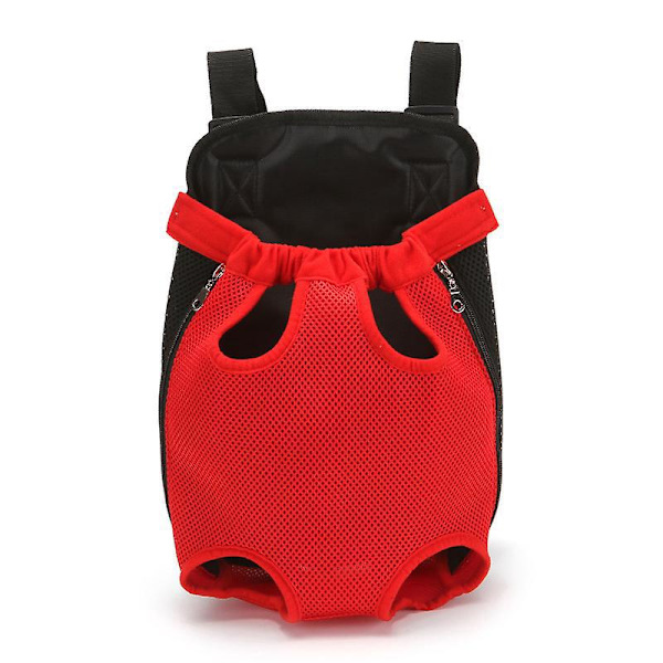 Pet Carrier Bag - Justerbar frontryggsekk for hunder og katter, perfekt for reiser, fotturer, camping