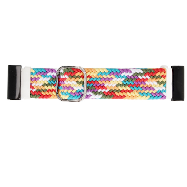 Nylonklokkerem, elastisk, pustende, vevd justerbar 26 mm spenneklokkerem for Vertix 2 Fargerik