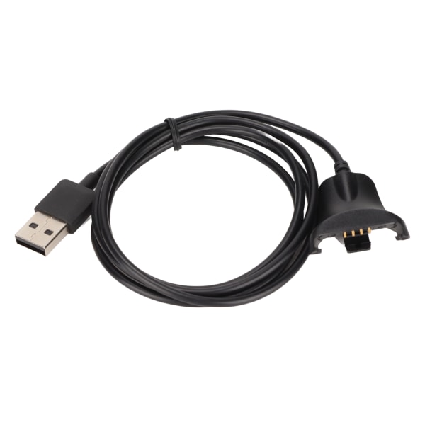 Løpeklokke Lader Dock PVC 1m Lengde Strekksikker ladekabel for TomTom Spark Runner 2/3