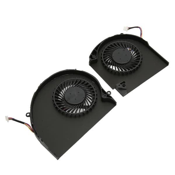 CPU GPU Kylfläkt Snabb Värmeavledning Hållbar Bärbar Ersättnings CPU GPU Fläkt för Dell Alienware 17 R4 R5 P31E