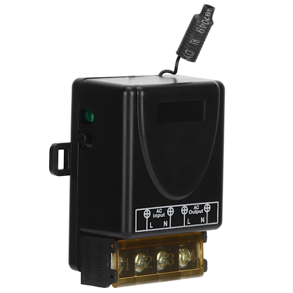 KR2201B‑4 220V Hög Effekt Fjärrkontroll Relä 433Mhz för Vattenpump Motor