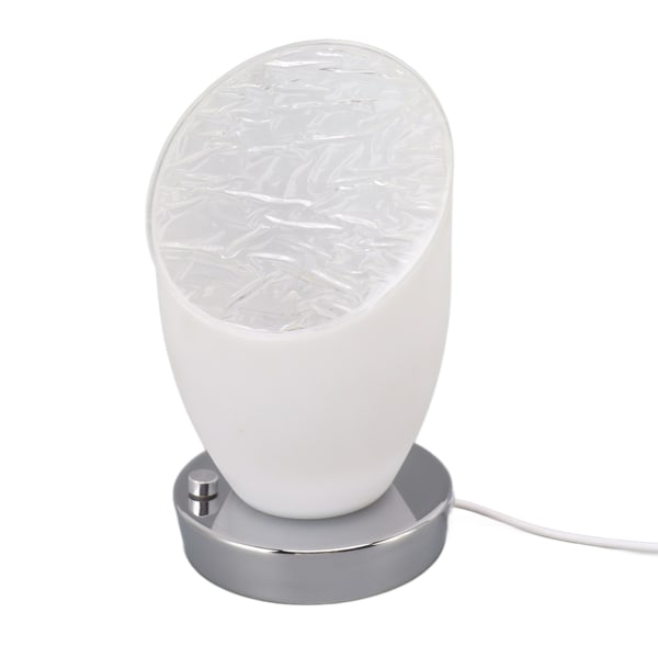 Lille Sengebordslampe 16 RGB Farveskiftende Nattelys Touch Lampe Med Fjernbetjening Roterende Vandkrusning USB Stik