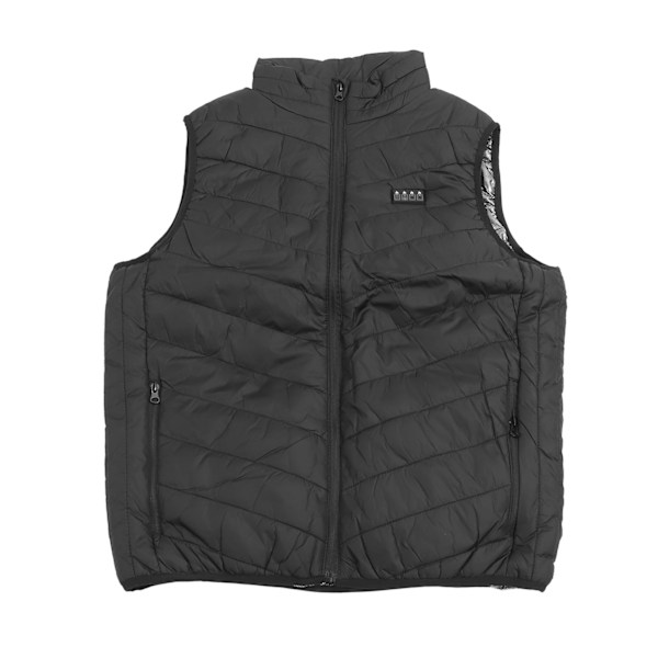 USB Electric Heating Vest Lightweight Warming Comfortable Breathable Waterproof Heated Waistcoat for Women Men 4XL