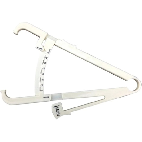 Kehon rasvan mittauslaite Adipometer Valkoinen
