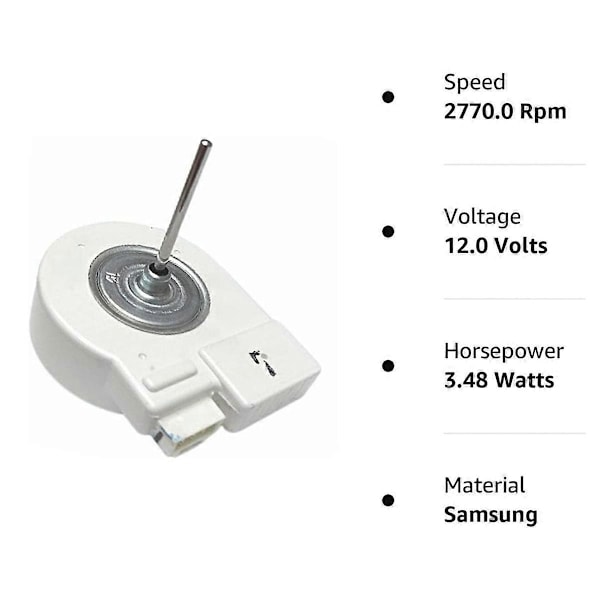 Motorviftesensor - Fordamperviftemotor for utskiftninger