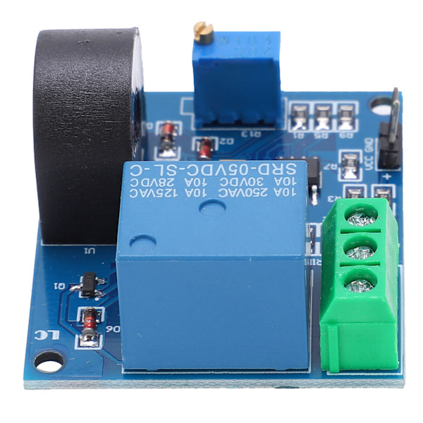 Strömsensormodul PCB Liten 5V Relä AC Överströmsskydd Detektionsenhet