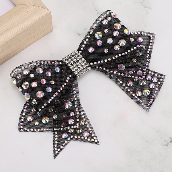 Tyylikäs Crystal Shoe Clip Bowknot -koristesarja korkoihin, vaatteisiin ja laukkuihin