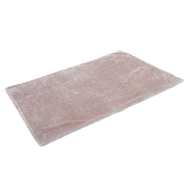 Sovrum Polyester Fiber Tjock Mjuk Luftkonditionering Sängfilt Sängkläder DekorBeige 70x100cm