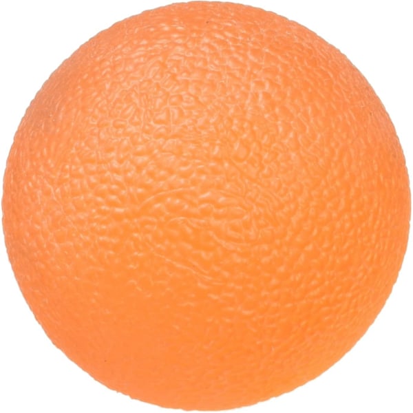 Gelboll för handträning, finger- och underarmsfärdighet, orange färg, extra mjuk, motståndsträning, förstärkning och rehabilitering, fast