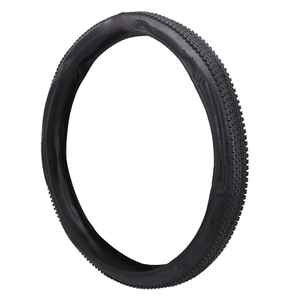 26x1,95 Mountainbike Yder Dæk Gummi Mønstret Overflade Foldbar Udskiftning Cykeldæk til Cykel Reparation Helt Sort