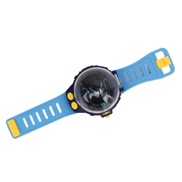 Mini RC Bilur Watch Legetøjsbil i Legering med USB-opladning til Børn fra 3 år og opefter Blå