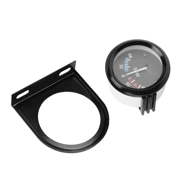 2 tommer 52 mm bilamperemeter voltmeter 60-0-60A AMP-måler voltmåler for modifikasjon