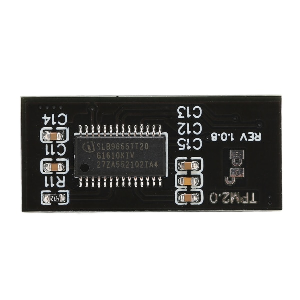 TPM 2.0 krypteringssikkerhetsmodul 20Pin LPC-krypteringssikkerhetsmodul for Win for MSI for GC 20Pin SPI TPM2.0