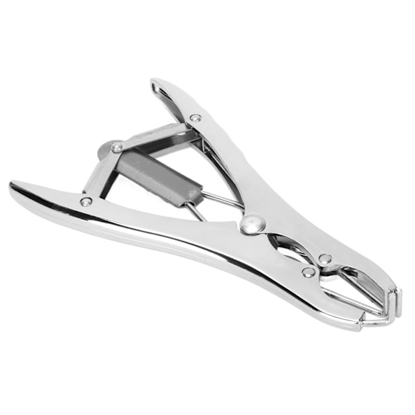 Kastrerings Tång Aluminiumlegering Blodlös Elastisk Svans Dockningsklämma för Gårdsdjurstillbehör