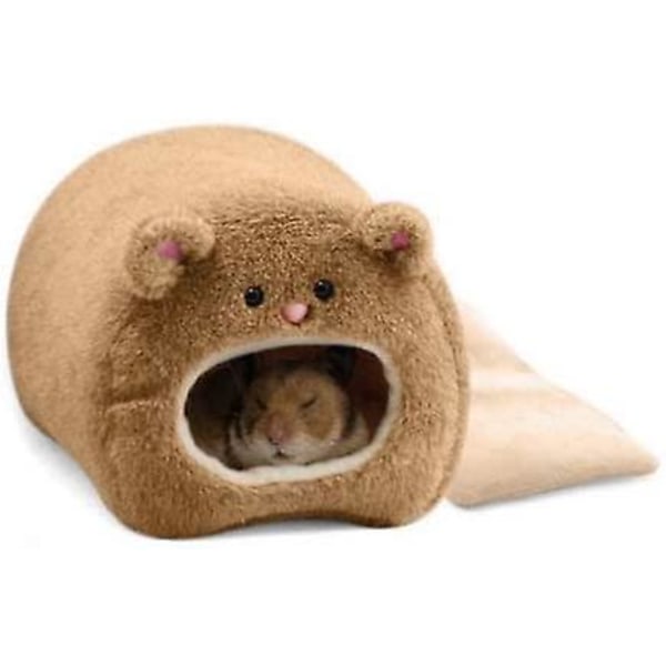 Hamster Hængekøje til Bur Plys Hamster Hængekøje Plys Hamster Rede Seng Grise Kalkun Rede Kanin Dværg Tilbehør Russisk Hamster Bur En Varm Vinter