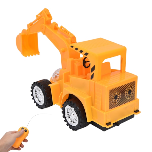 RC Grävmaskin Leksak Fjärrkontroll Engineering Konstruktion Lastbil Fordon Leksak för Barn