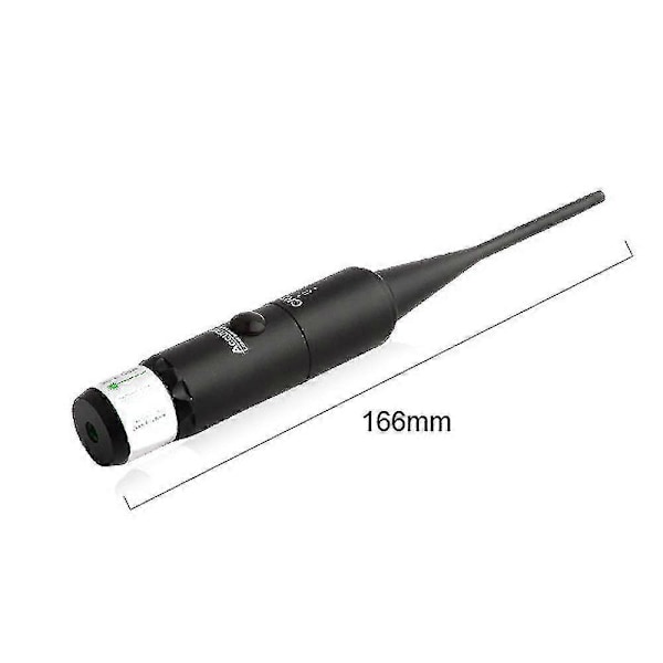 Laserkalibrator Aluminiumlegering Kalibrator Vridfri Laserkalibrator 8-håls Justerbar Adapter För 0.177 Till 0.50 Kaliber -GSL Grön Laser