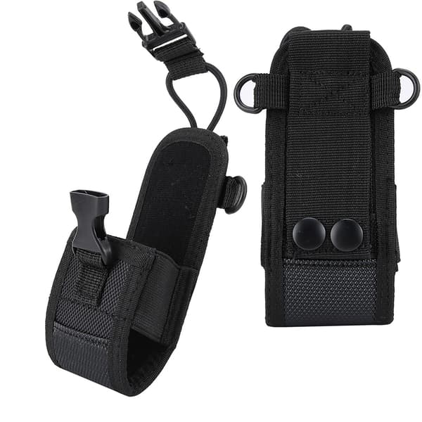 2 STK MSC 20D Universal Justerbar Bred Axelrem Walkie talkie Skyddsfodral