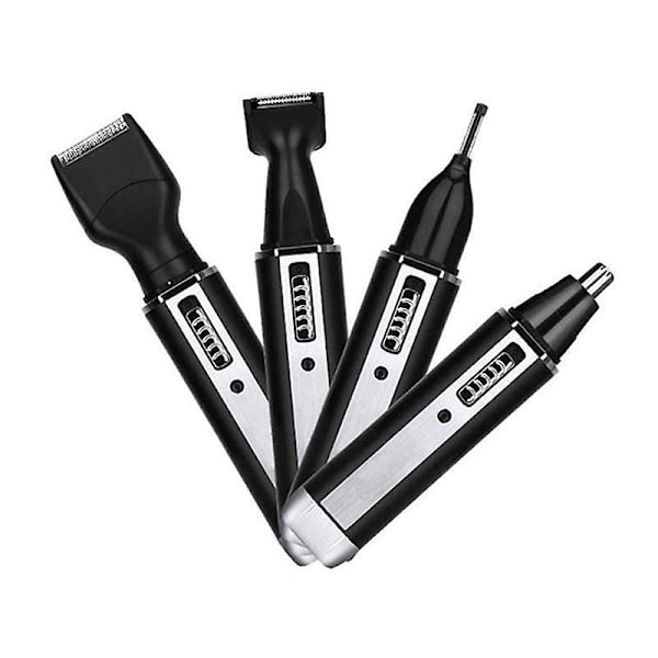 Batteridriven 4-i-1 Trimmer för Näsa, Öron, Halslinje och Ögonbryn