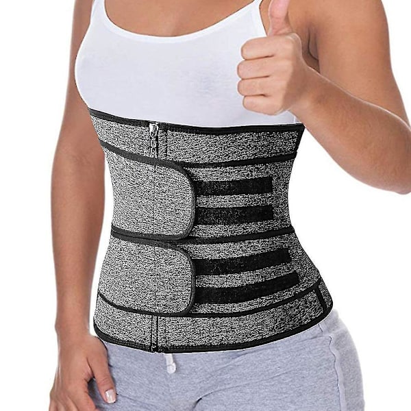 Säädettävä waist trainer ja vyötäröleikkurivyö miehille ja naisille hikivyöllä painonpudotusta varten