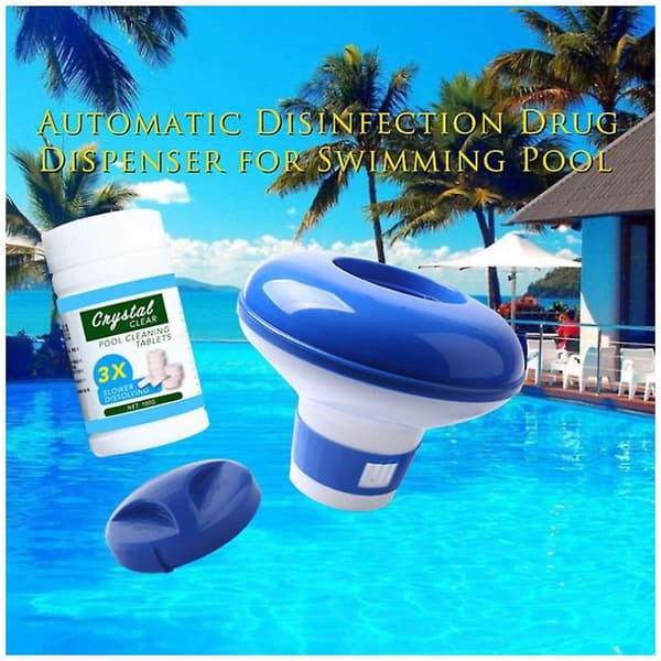 5\" Flydende Pooldispenser, Automatisk Klordoserer, Klordispenser, Udendørs Flydende Doserer, Klordiffusor, Distr