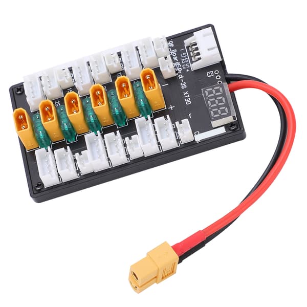 1S-3S B6 Parallel Opladningskort Silikonekabel JST-stik Parallel Opladningsadapter