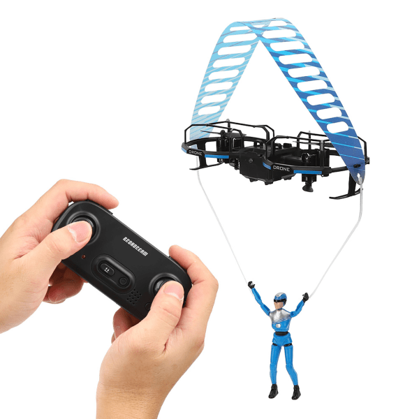 E020 2-akslet RC Stunt Paraglider Drone Højde Hold Mode Drone Quadcopter Blå