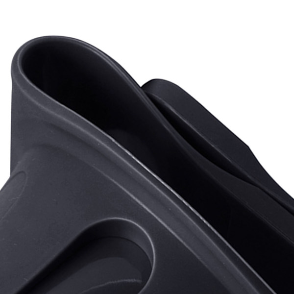 Silikone Sofa Kopholder til Sofa, Anti-Spild Sofa Coaster, Varmebestandig Armlæn Kopholder Bakke, Sort