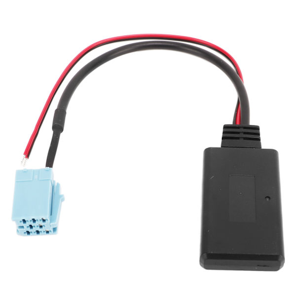Trådløs lydadapterkabel ABS bil Bluetooth-musikkabel Bluetooth 4.0 AUX-in-adapter erstatning for Blaupunkt-radio