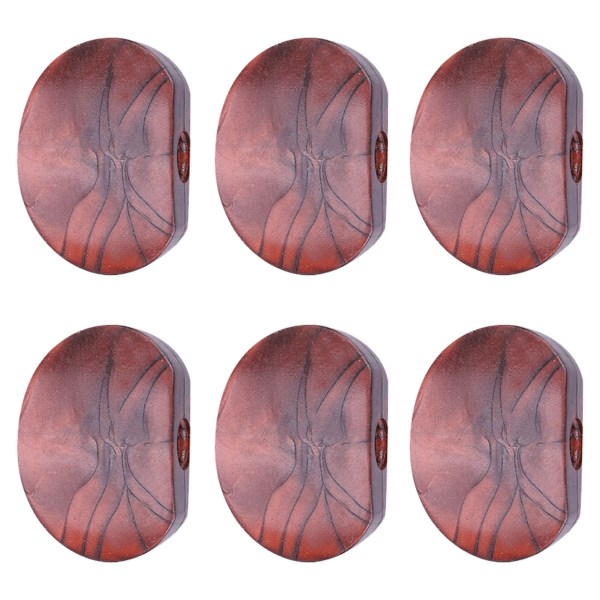 6 STK/ Sett Tuning Pegs Maskinhoder Akrylknapper for gitar(#5)