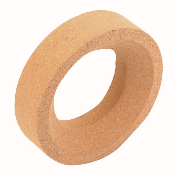 Laboratorion synteettinen korkkirengaspidike pyöreäpohjaiselle pullolle (120 mm)