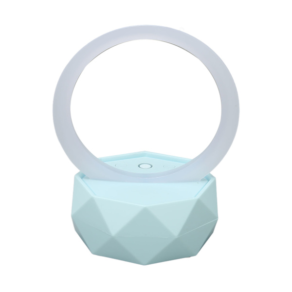 Yövalo Bluetooth kaiutin RGB Color Lights Rentouttava kannettava langaton kaiutin sängyn viereen