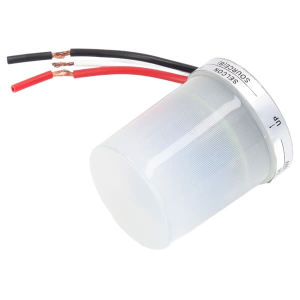 Gatelys Fotokontroll Automatisk 3-ledningssystem Bred Anvendelse Utendørs Lys Kontrollsensor AC 150‑260V