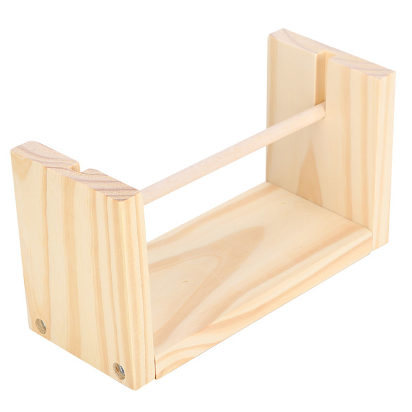 Kaksinkertainen langanpidike, ranskalainen käsintehty puinen lankakela, naru, kutomislisävarusteet 24 cm