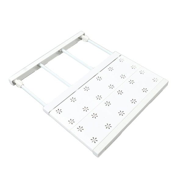 Justerbar hylle i spenn, plassbesparende, utvidbar skaporganisator, skillevegger for skoskap, skaplengde 30‑40 cm/11,8‑15,7 tommer