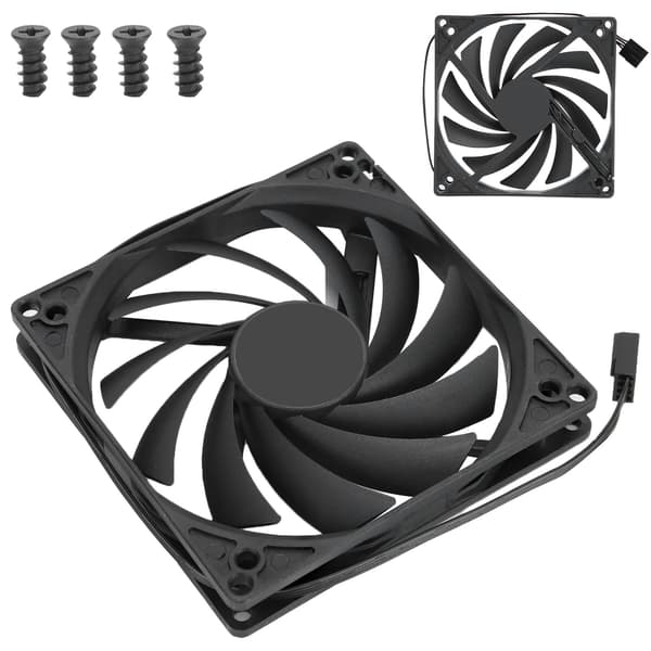 CPU-radiatorblæser PWM 4-benet PC-køler 12V Hastighedsregulering Ultratynd stationær computerkøling