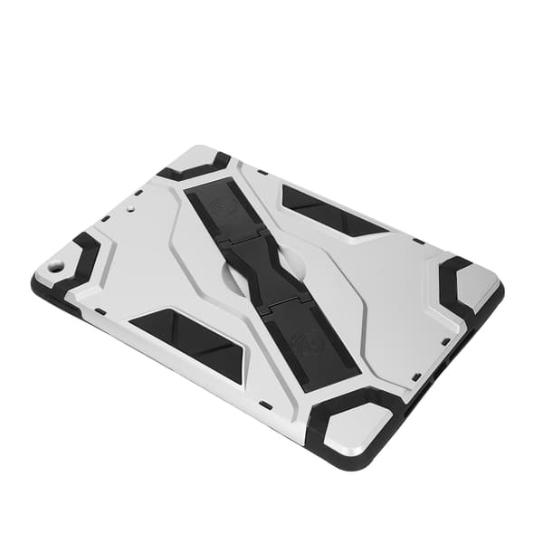 Tabletskydd Reptåligt Slitstarkt Skyddsfodral med Multifunktionellt Fäste för IOS Tablet 9 8 7Silver