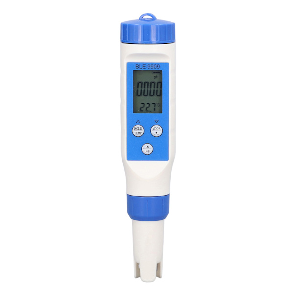 5-i-1 Vattenprovningsmätare Bluetooth5.2 PH TDS EC SALT TEMP APP-kontroll Smart Testpenna för simbassänger Fisk Tankar