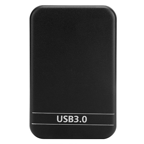 2,5-tums case Portabelt ultratunt SSD-hölje med USB 3.0-gränssnitt för bärbar dator (svart)