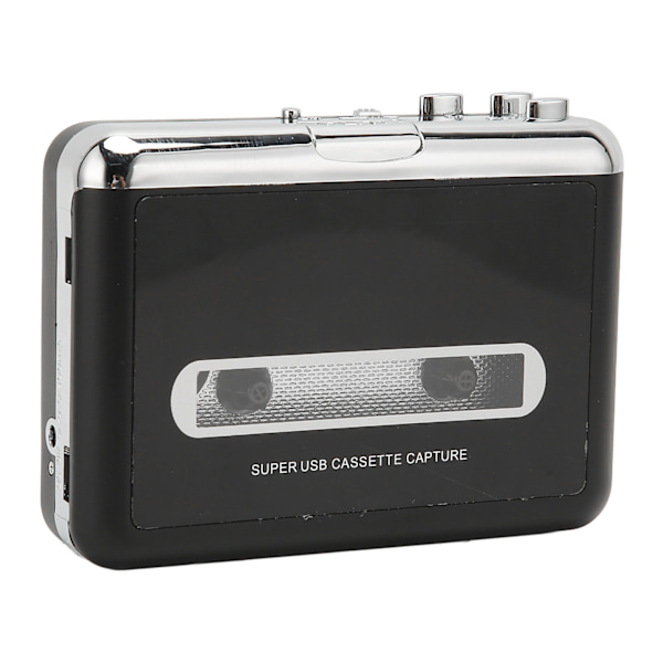 Kannettava kasettisoitin HD- USB nauha-MP3-muunnin irrotettavalla ulkoisella kaiuttimella kannettavalle tietokoneelle