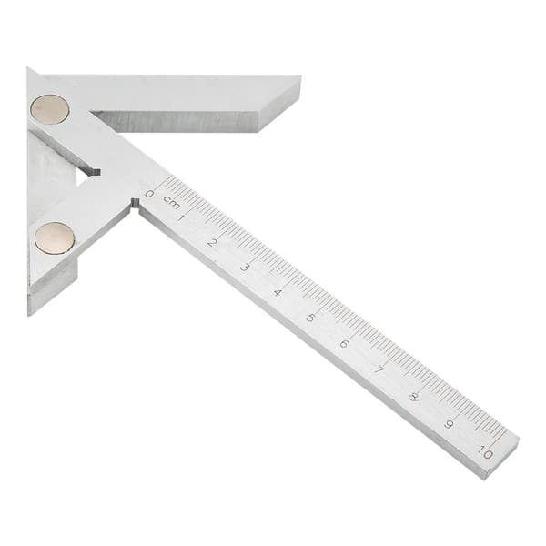 Sentreringsvinkel 100*70mm Målesenter Måler Rund Stang Markeringssenterfinner
