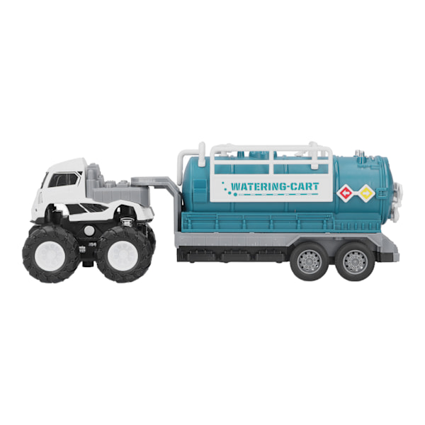 Barn Alloy Engineering Vehicle Kid Boys Simulert Inertia Container Truck Toy Bursdag GaveGrønn