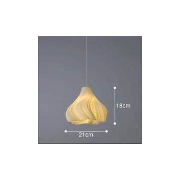 3D-tulostettu lamppu tyyppi E pieni 21cm - kattokruunu - yksinkertainen moderni kattokruunu