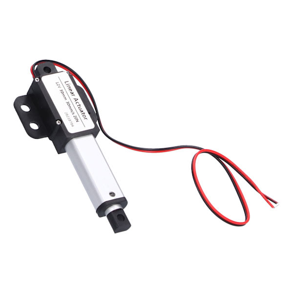 Lineaarinen karamoottori DC 12V 30mm iskunpituus Hiljainen oikosulkusuojaus T-tyyppinen ruuvi Mini sähköinen lineaarinen liikekaramoottori30mm/s‑20N