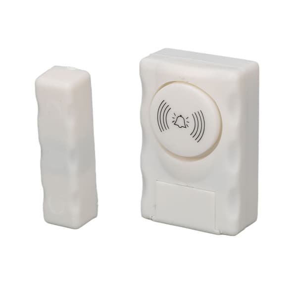MC06 1-dørs magnetisk alarmsensor 90dB holder sikkerhed trådløst døralarmsystem til hjemmesikkerhed